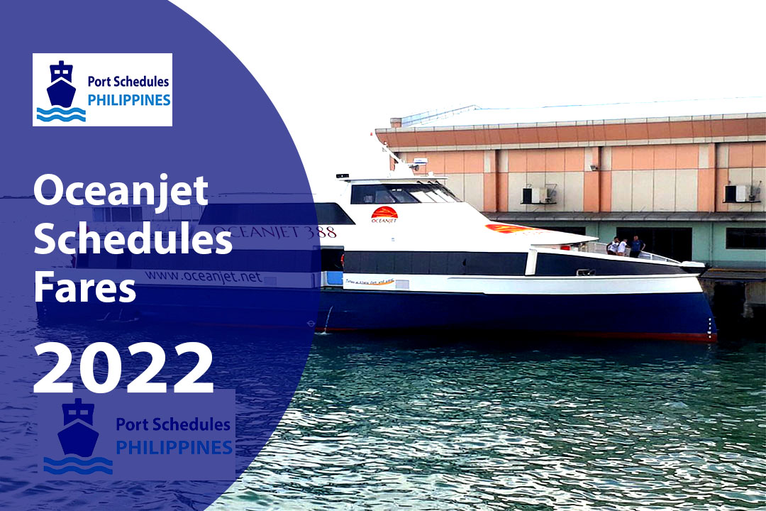 Oceanjet Schedules and Complete Travel Requirements for 2022