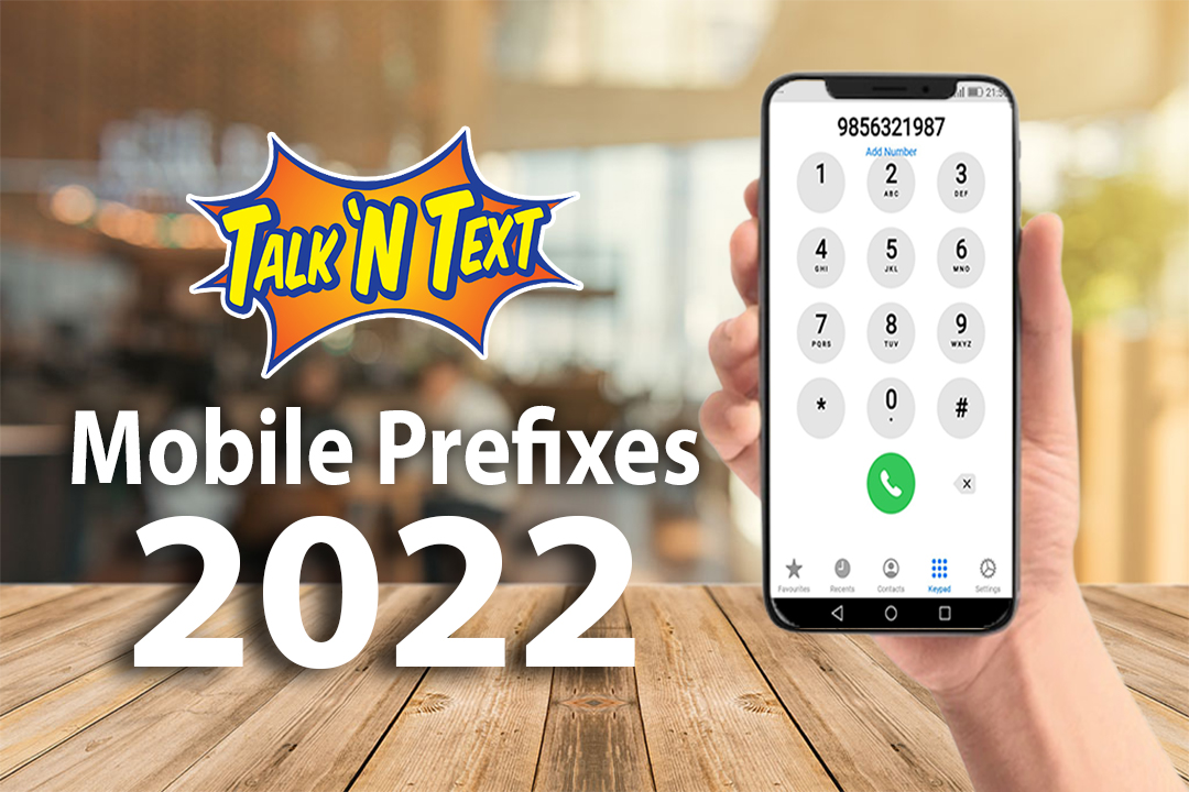 Complete List of Talk N Text Mobile Prefixes 2022
