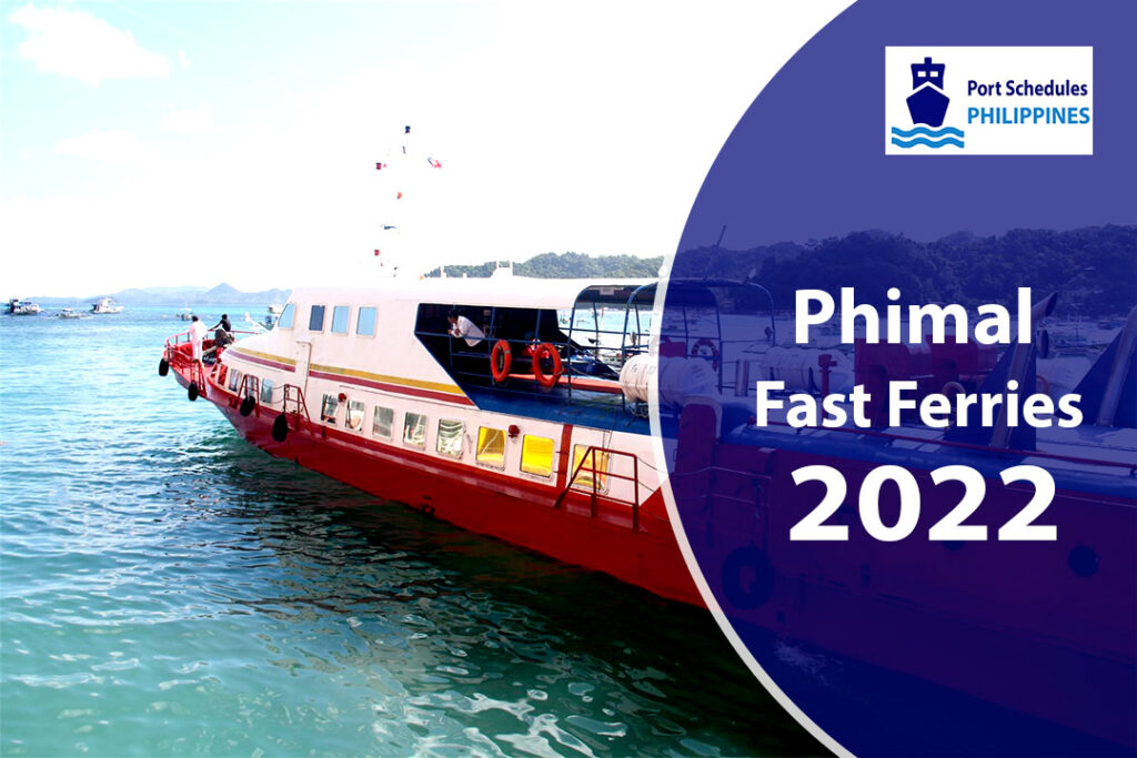 Phimal Fast Ferry schedules