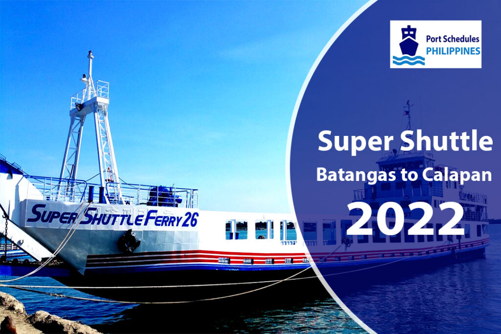 Super Shuttle Ferry Batangas to Calapan