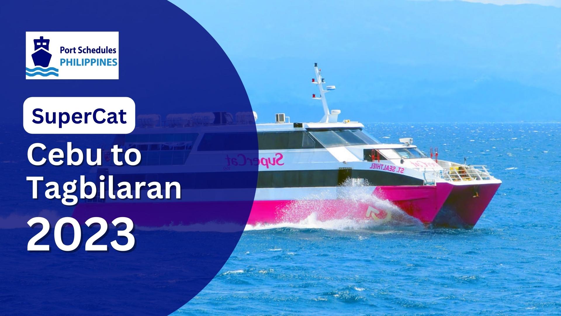 SuperCat Cebu to Tagbilaran