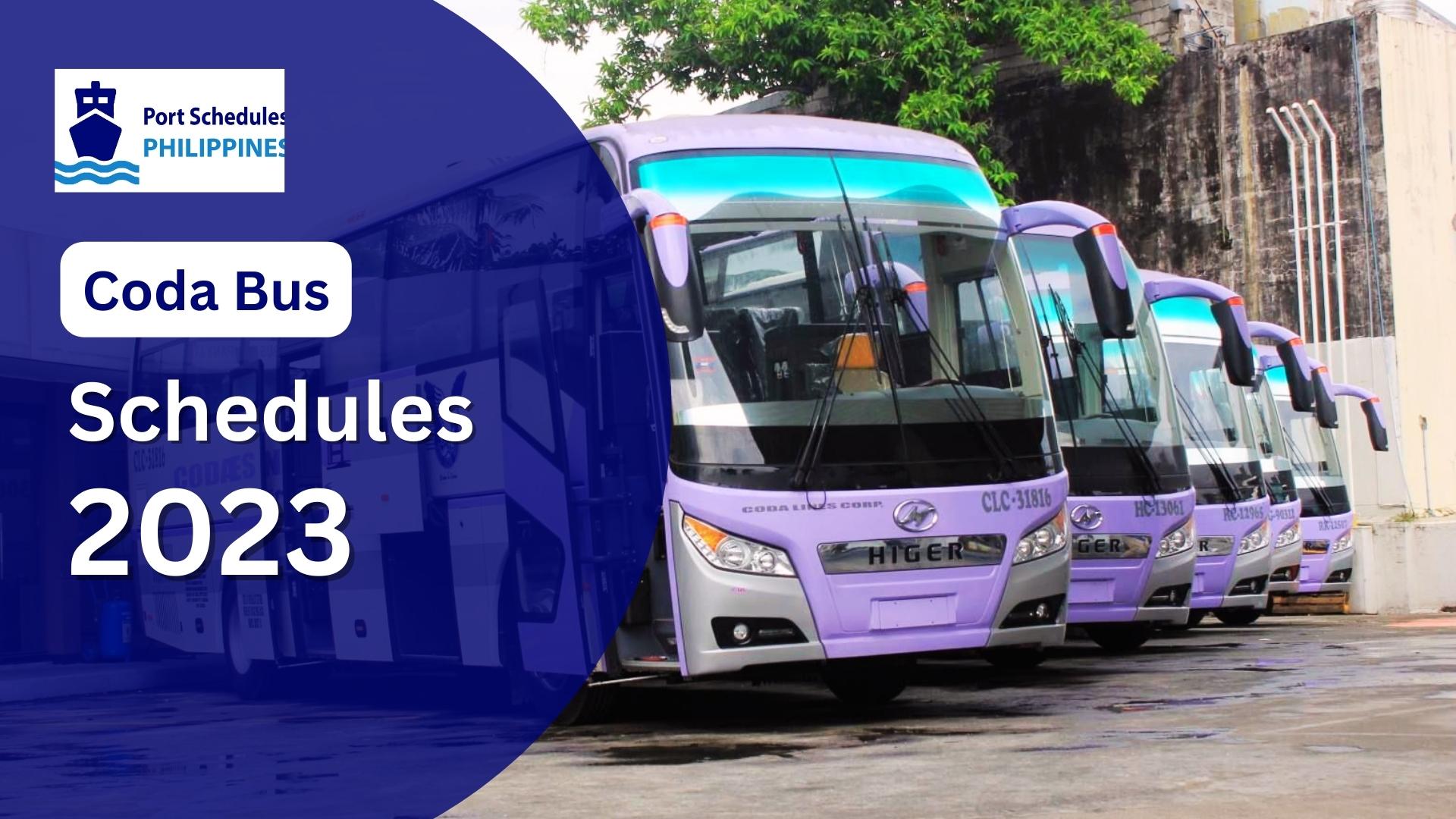 Coda Bus Schedules