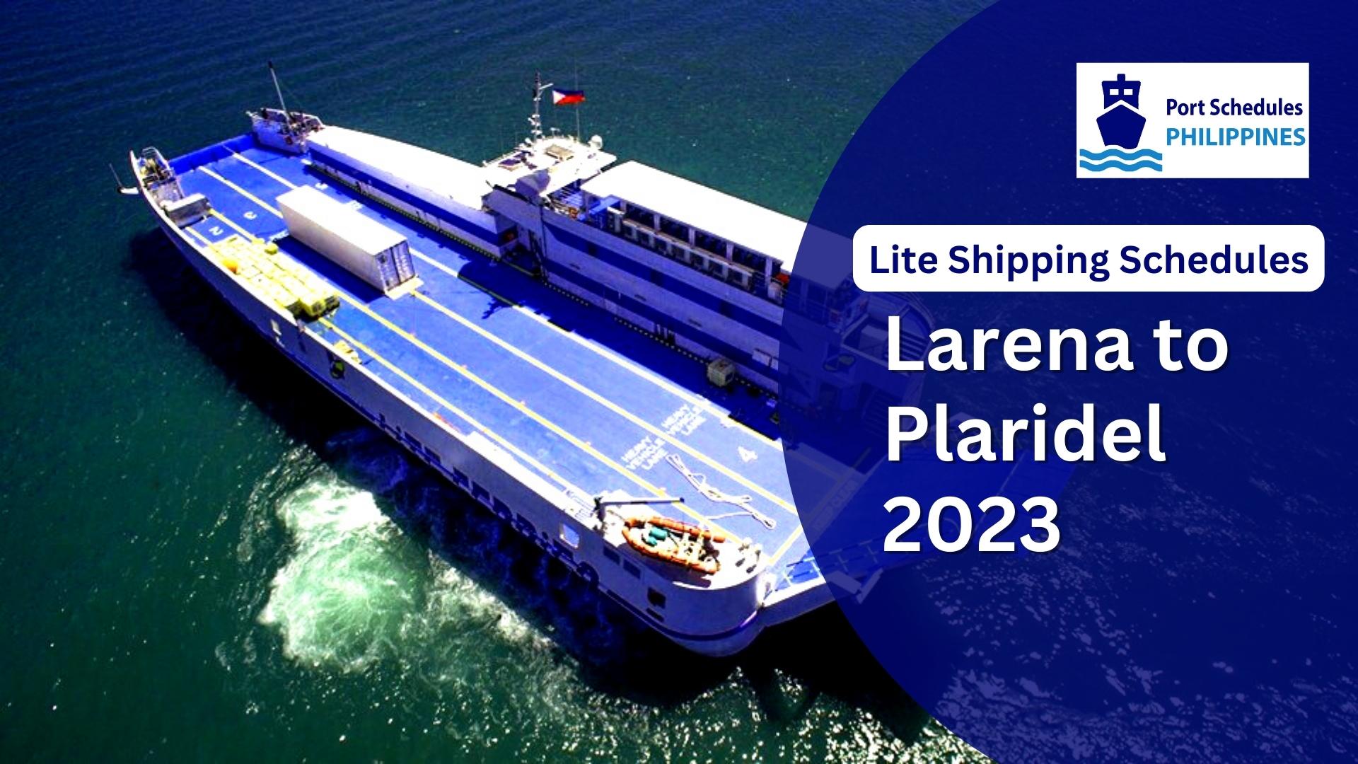 Lite Shipping Larena to Plaridel