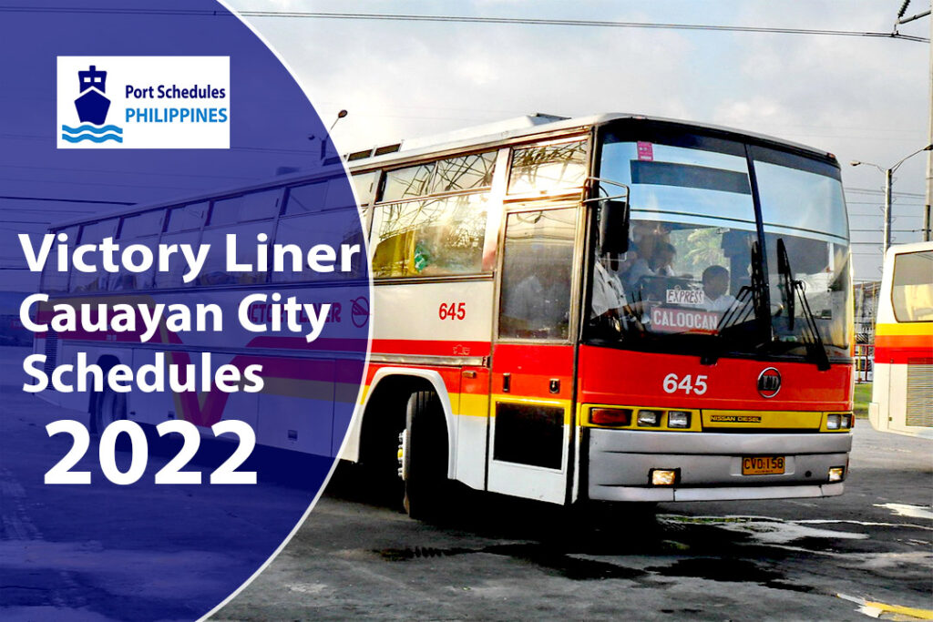 Victory Liner Cauayan City Schedules