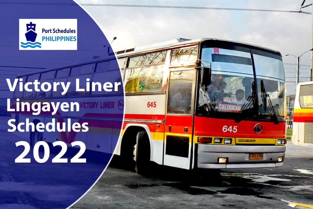 Victory Liner Lingayen Schedules