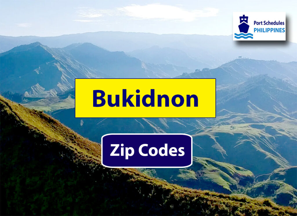 Bukidnon Zip Codes – A complete List of Bukidnon Zip Codes.